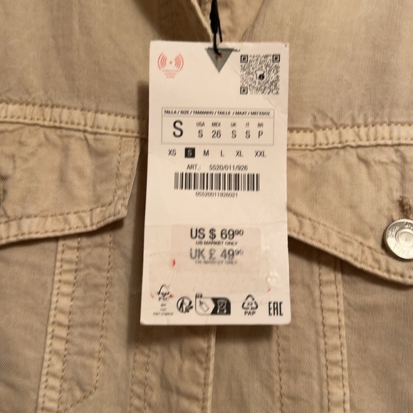 Zara carpenter style jumpsuit small brand new never been worn NWT - Picture 3 of 3